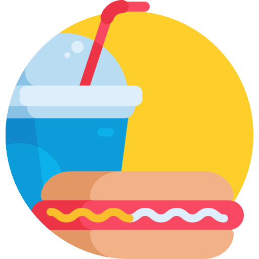 hot dog Detailed Flat Circular Flat icona