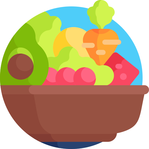 Salad Detailed Flat Circular Flat icon
