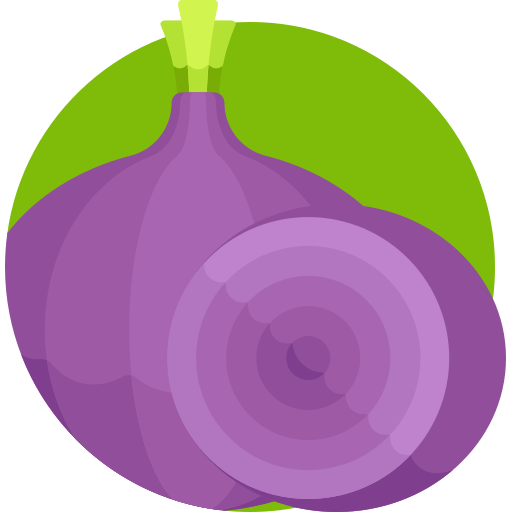 Onion Detailed Flat Circular Flat icon