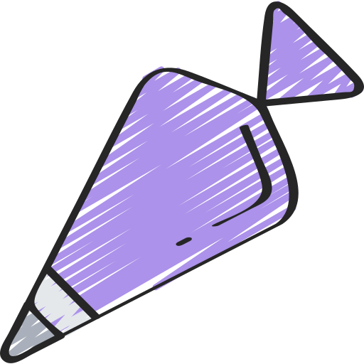 Saco de tubulação Juicy Fish Sketchy Ícone