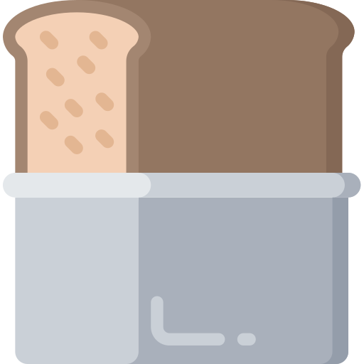 Bread Juicy Fish Flat icon
