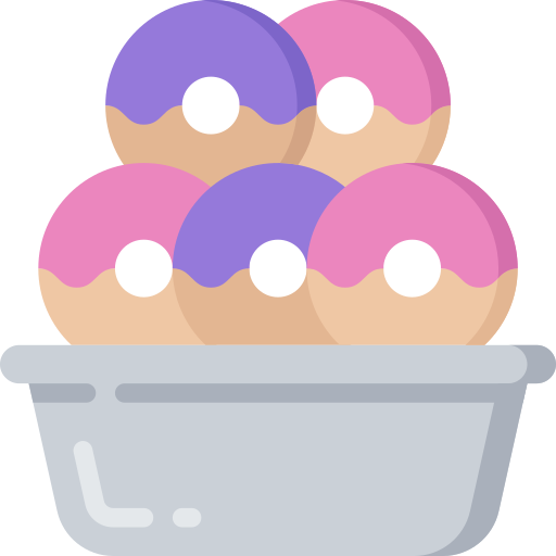 도넛 Juicy Fish Flat icon