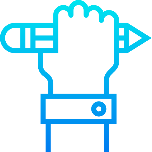 onderwijs srip Gradient icoon