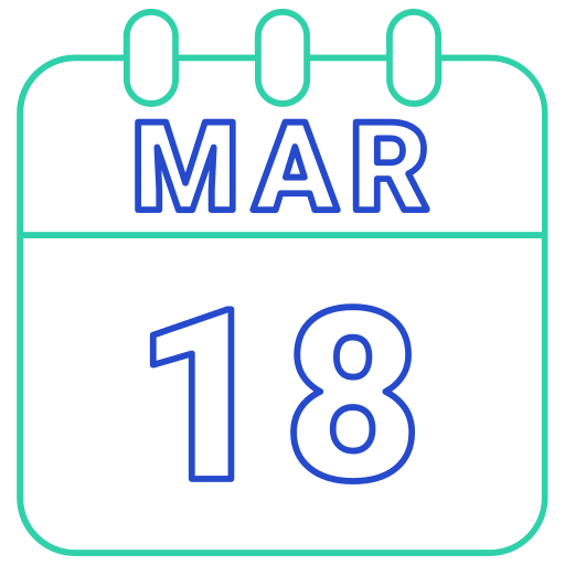 March Generic color outline icon