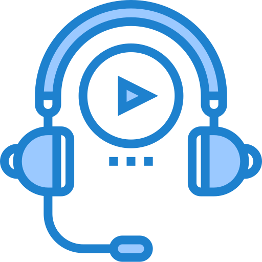 Audio srip Blue icono