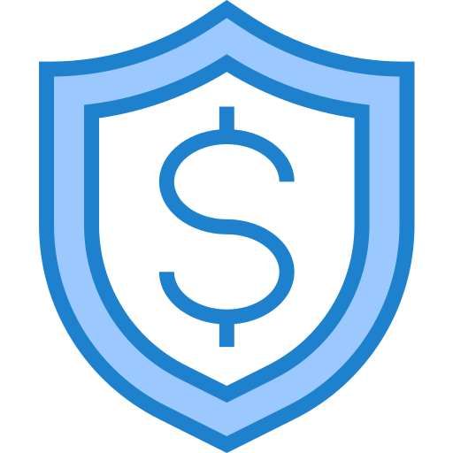 biznes i finanse srip Blue ikona