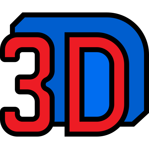 3d srip Lineal Color icon