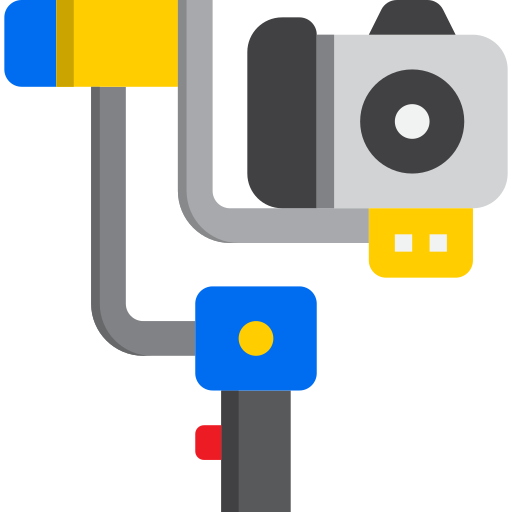 kamera srip Flat ikona