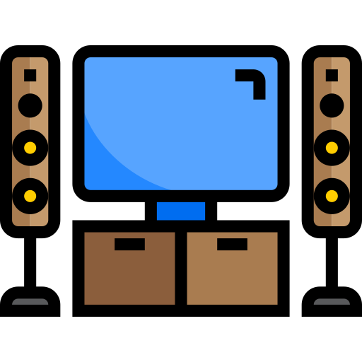 audio srip Lineal Color icon