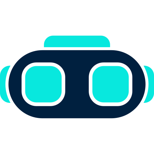 Vr headset Generic color fill icon