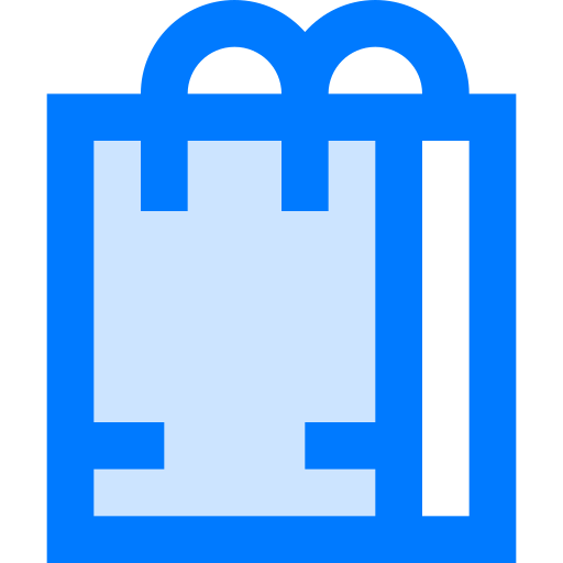 torba na zakupy Vitaliy Gorbachev Blue ikona