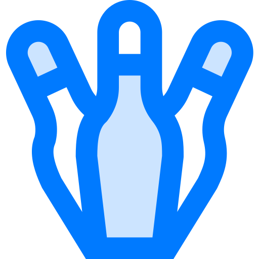 볼링 핀 Vitaliy Gorbachev Blue icon