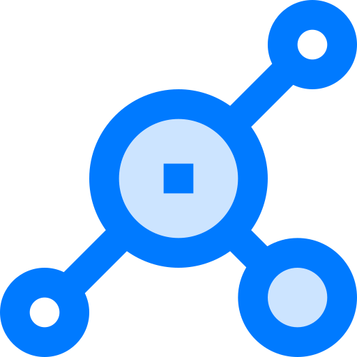 분자 Vitaliy Gorbachev Blue icon