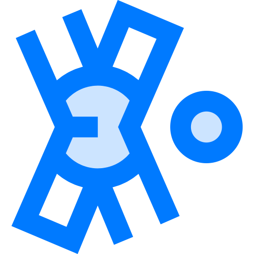 Chromosomes Vitaliy Gorbachev Blue icon