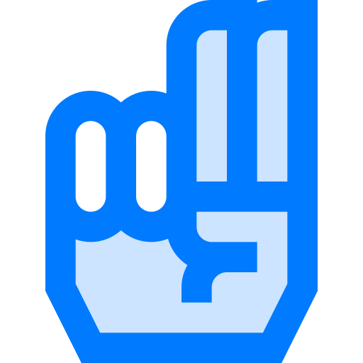 schuim hand Vitaliy Gorbachev Blue icoon