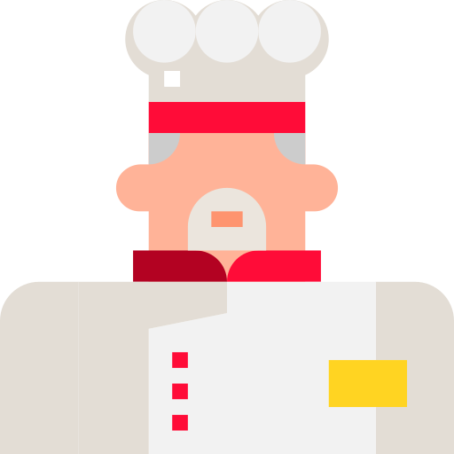 Chef Skyclick Flat icon