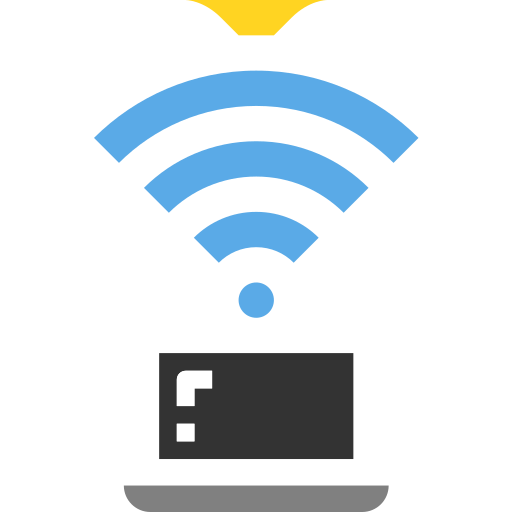 無線 Skyclick Flat icon