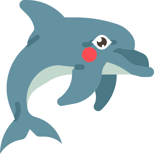 delfin Skyclick Flat ikona