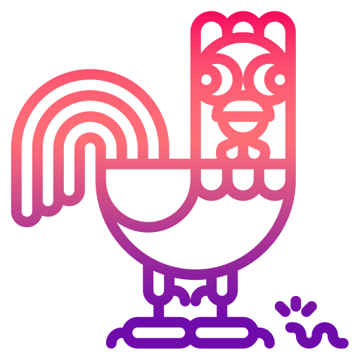 Pollo Skyclick Gradient icono