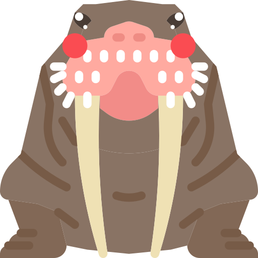 walrus Skyclick Flat icoon
