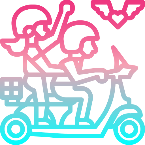 motorrad Skyclick Gradient icon