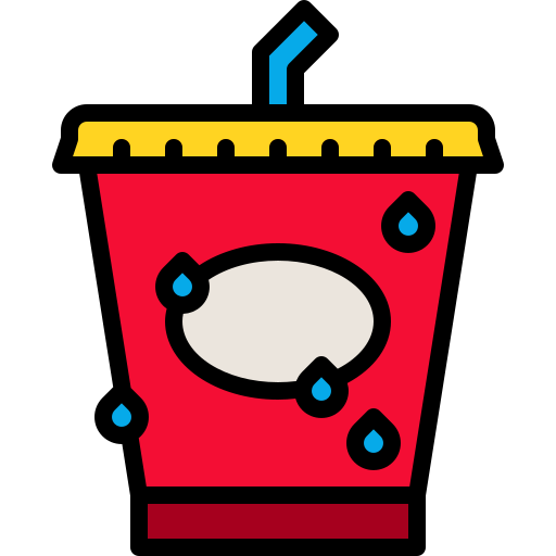 Cold drink Skyclick Lineal Color icon