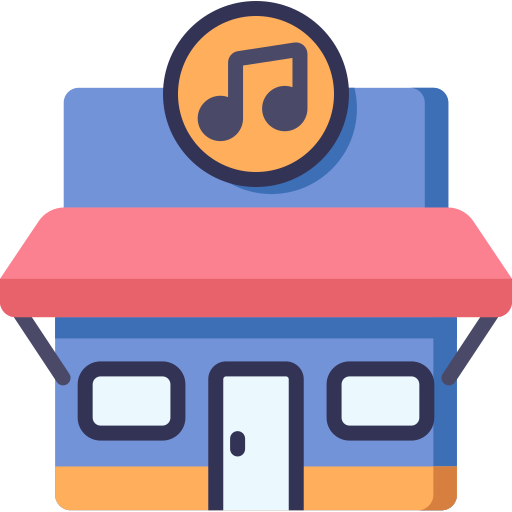 Music store Special Flat icon