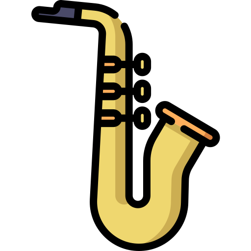 Saxophone Special Lineal color icon