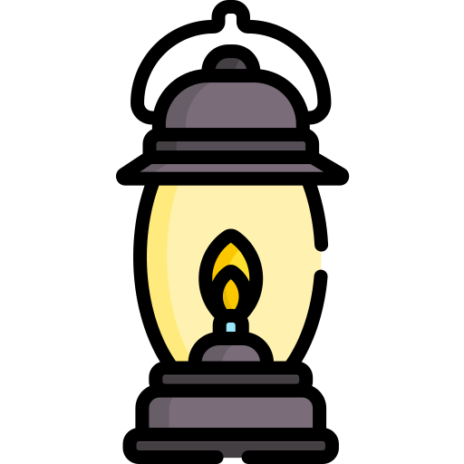 Oil lamp Special Lineal color icon