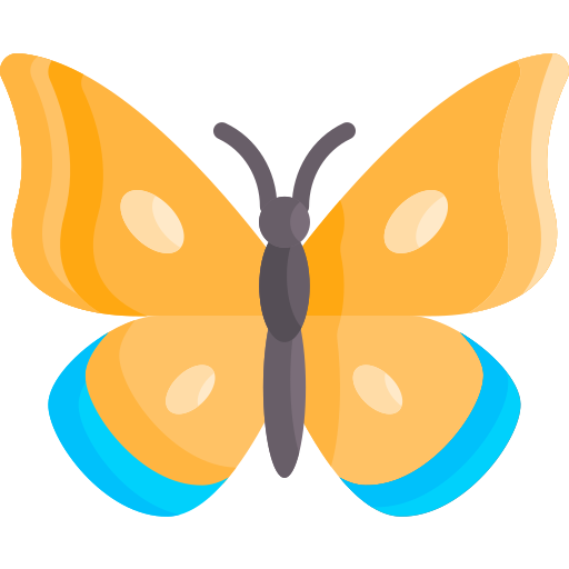 vlinder Special Flat icoon