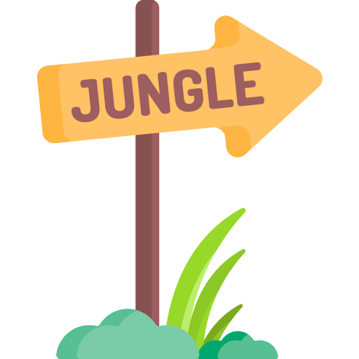 jungle Special Flat Icône