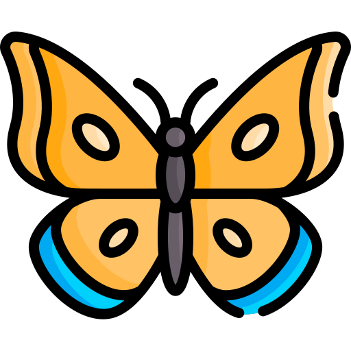schmetterling Special Lineal color icon