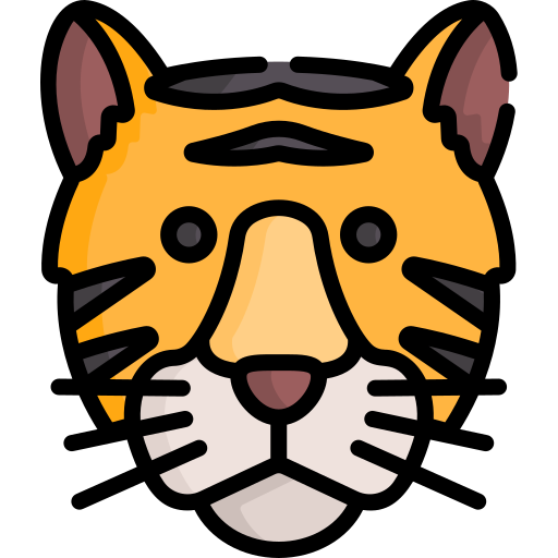 Tigre Special Lineal color icono