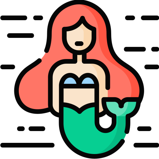 Mermaid Special Lineal color icon
