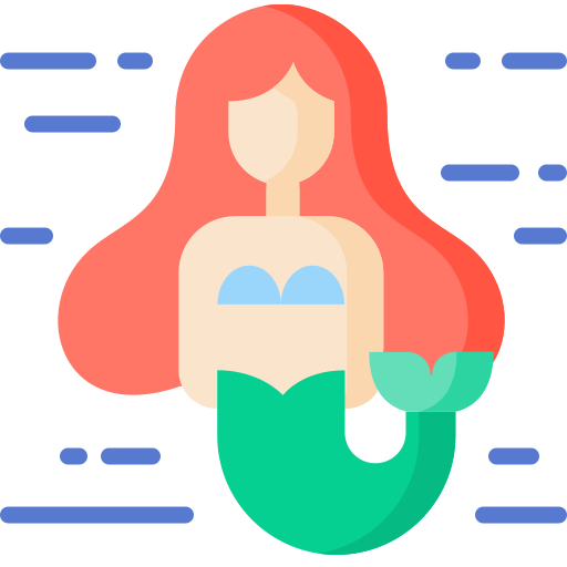 Mermaid Special Flat icon