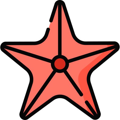 Estrella de mar Special Lineal color icono