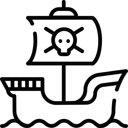 Pirate ship Special Lineal icon