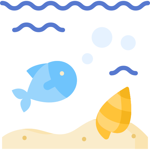 해양 생물 Special Flat icon