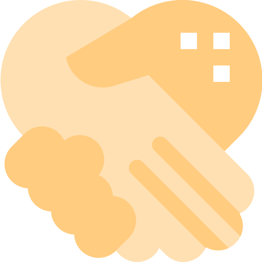 Handshake Pixelmeetup Flat icon