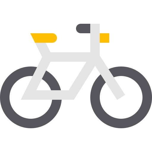 Bicycle Pixelmeetup Flat icon