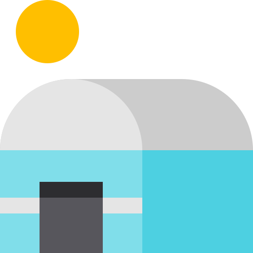 Invernadero Pixelmeetup Flat icono