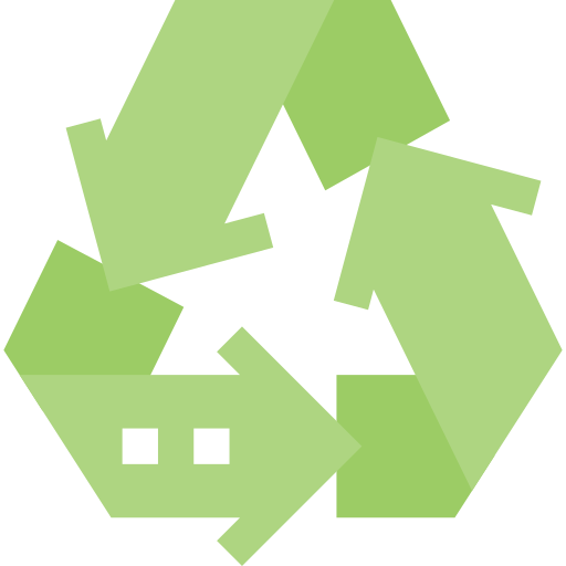recykling Pixelmeetup Flat ikona