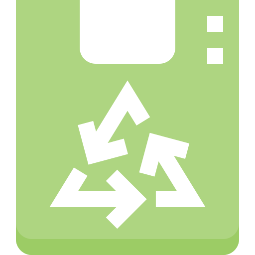 リサイクル Pixelmeetup Flat icon
