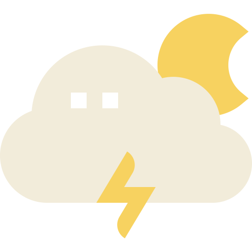 Lightning Pixelmeetup Flat icon