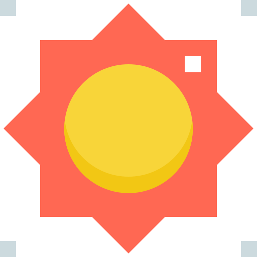 brillo Pixelmeetup Flat icono