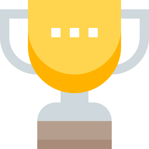 trofeo Pixelmeetup Flat icono