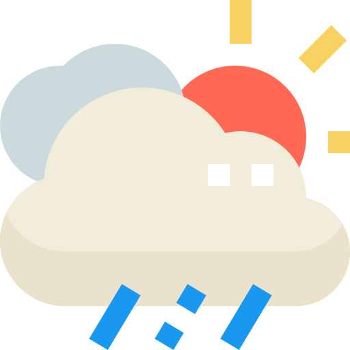 Nubes Pixelmeetup Flat icono