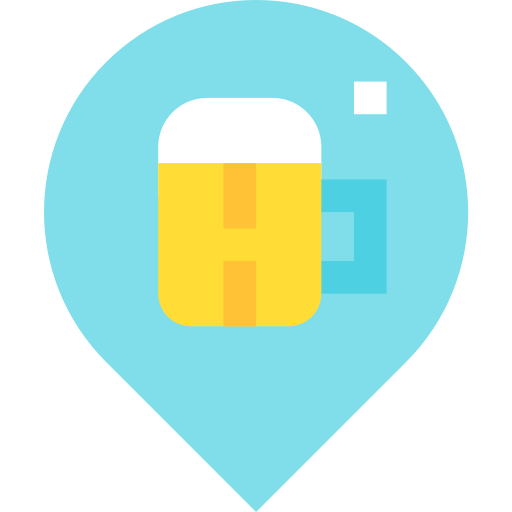 ビール Pixelmeetup Flat icon