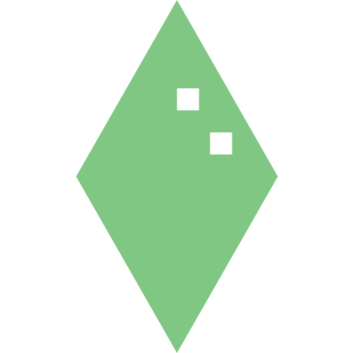 diamanten Pixelmeetup Flat icoon