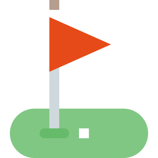 golf Pixelmeetup Flat icono